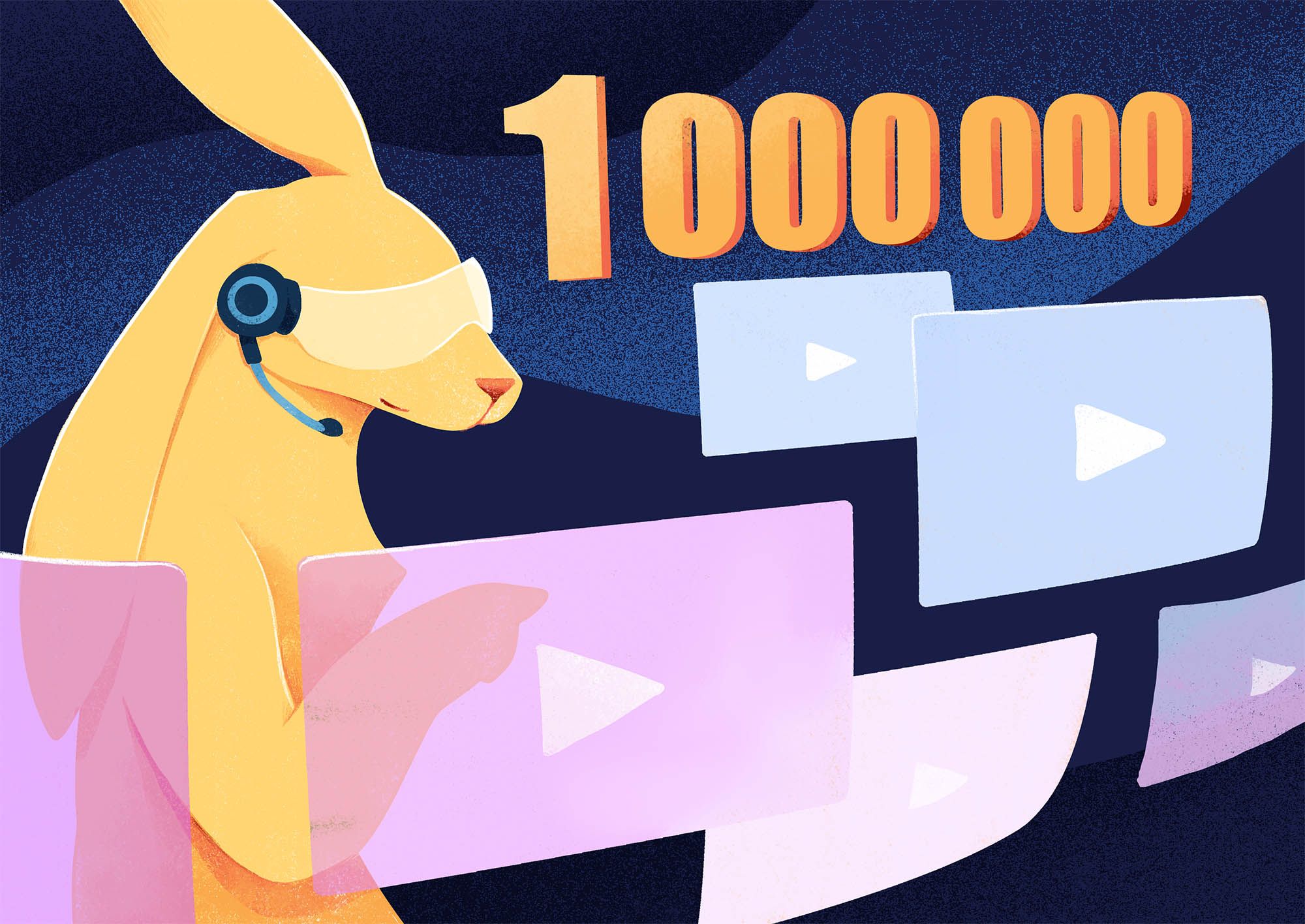 Bunny Stream just reached 1 million videos! What's next?