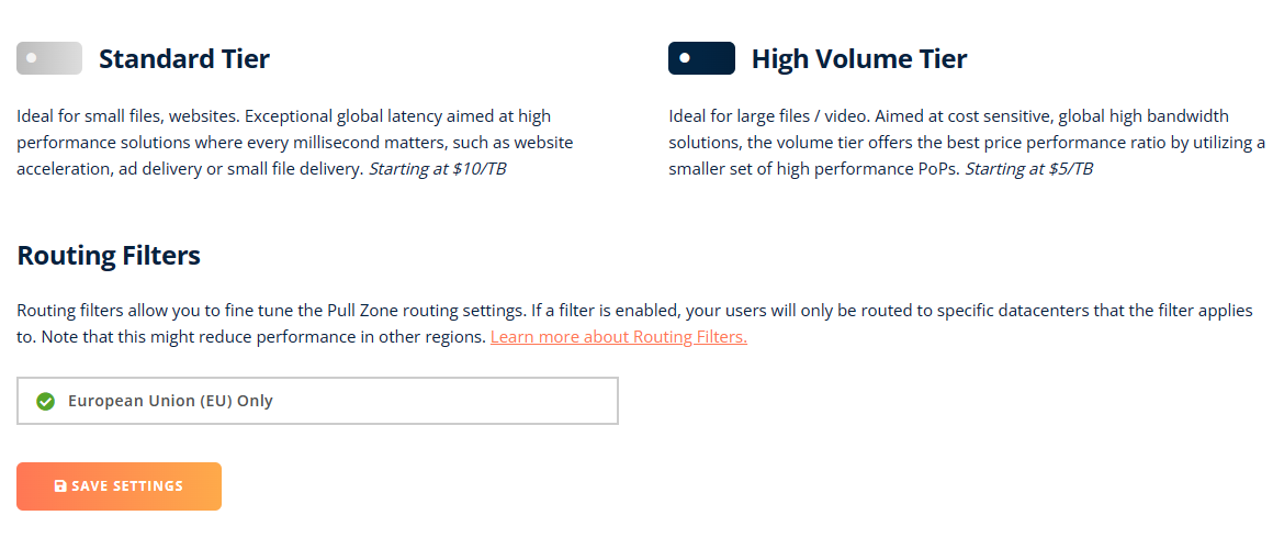 Introducing Routing Filters: Enhance Your GDPR Compliance with EU-Only CDN Routing