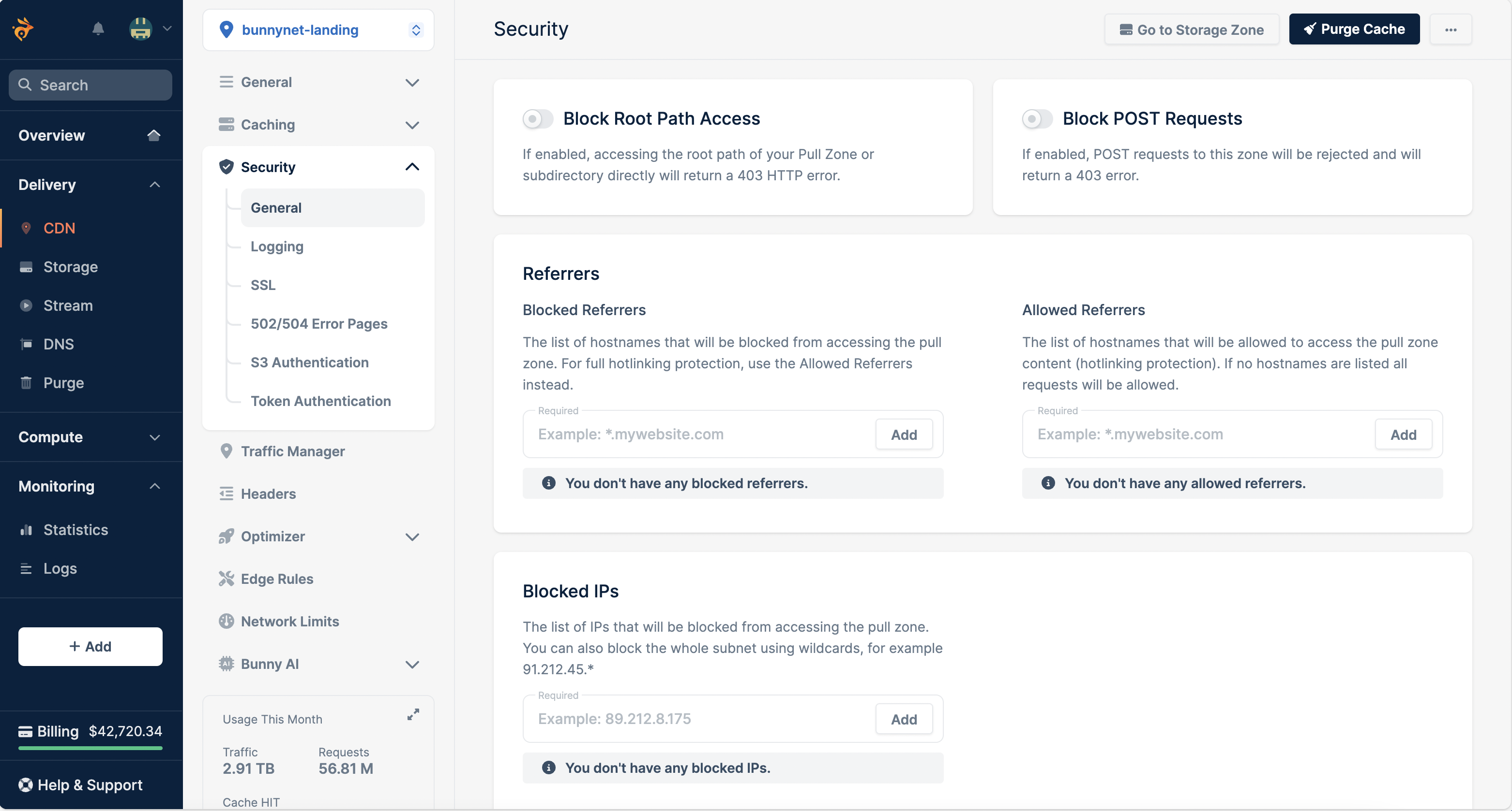 Bunny CDN Features  Free SSL, HTTP2, Brotli & more